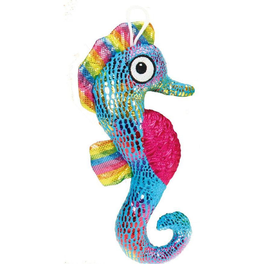 Trötsch Plüsch-Seepferdchen Blau.11010N