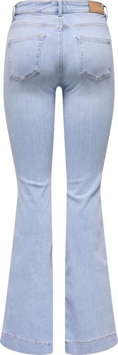 Only ONLBLUSH Mittlere Taille Retro-Fit, ausgestellt Jeans Flared fit jeans
