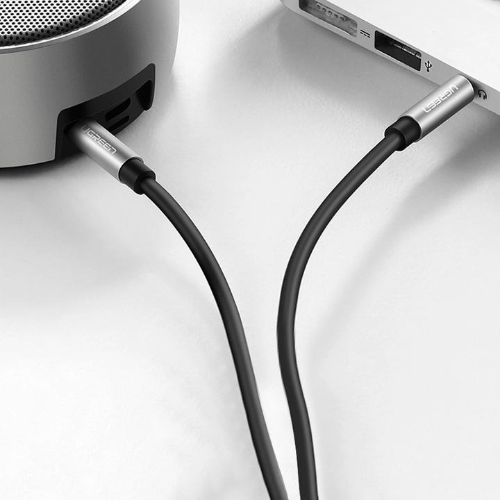 Produktbild Ugreen AV119 Jack cable 3.5mm AUX 3m (black) (3 m, 3.5mm Klinke (AUX))