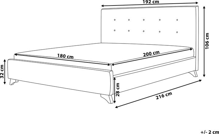 Produktbild Beliani Ambassador (180 x 200 cm)