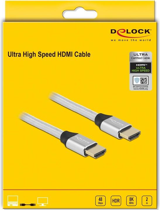Actual product image Delock HDMI (Type A) - HDMI (Type A) (2 m, HDMI)