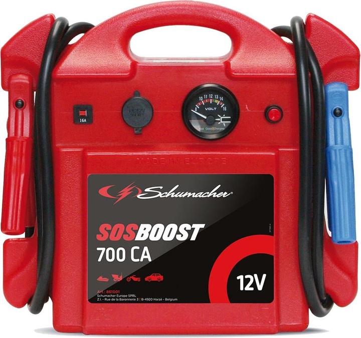 Actual product image Schumacher Booster Micro 12V 700CA (1860 A)