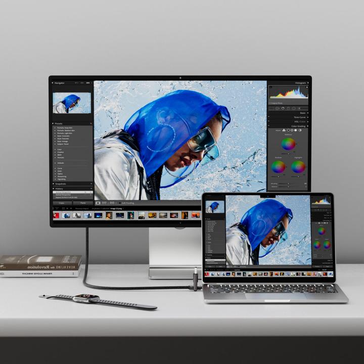Produktbild 4smarts USB4 HDMI Kabel ComboCord (1.50 m, USB 4.0, 240 W)