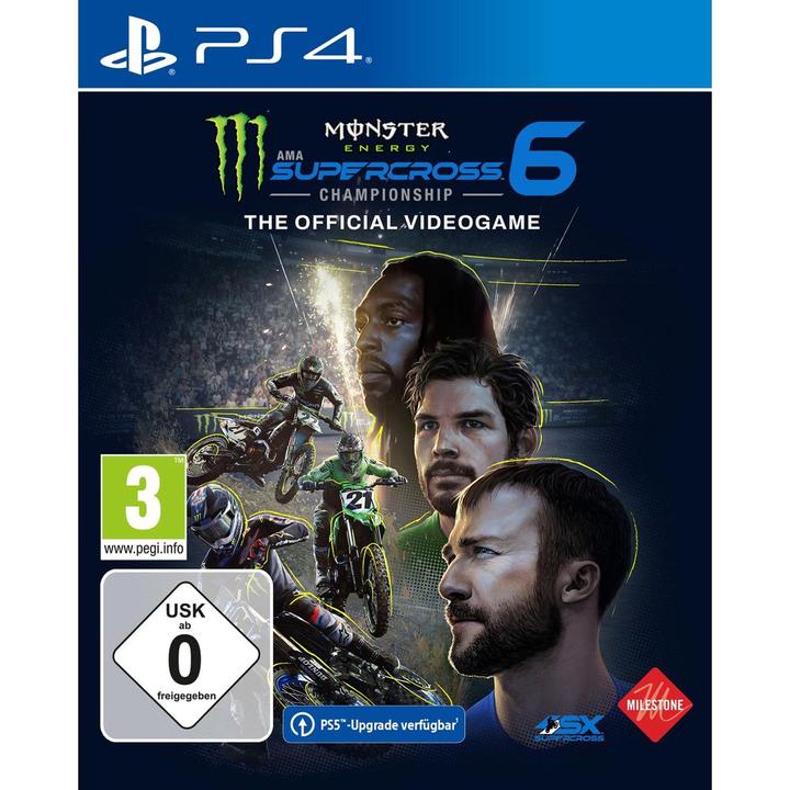 Produktbild Milestone Monster Energy Supercross - The Official Videogame 6 (PS4, DE, FR, IT)