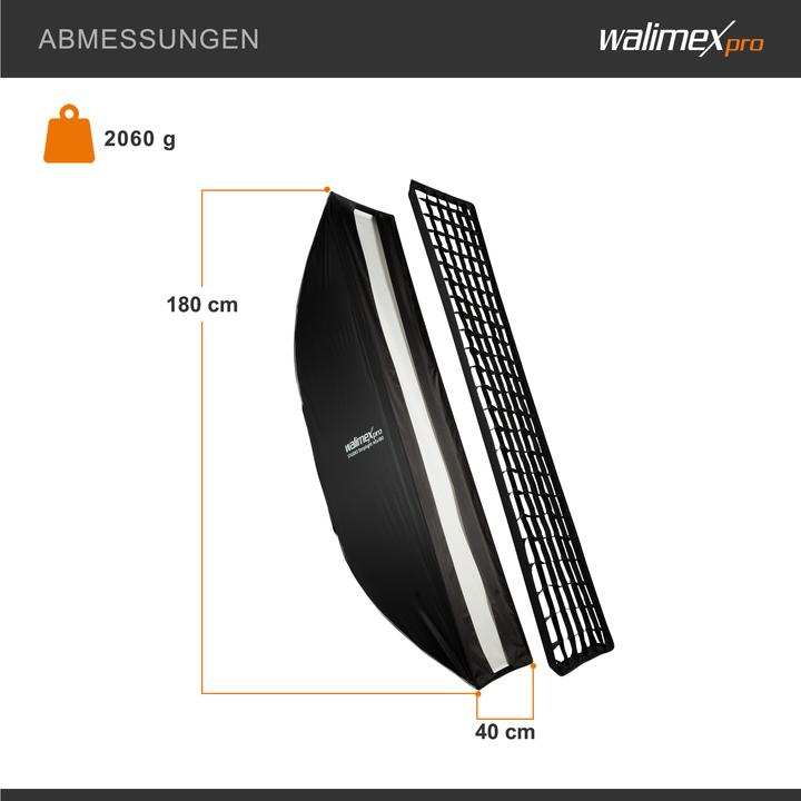 Actual product image Walimex pro Studio Striplight 40x180 (Soft boxes)