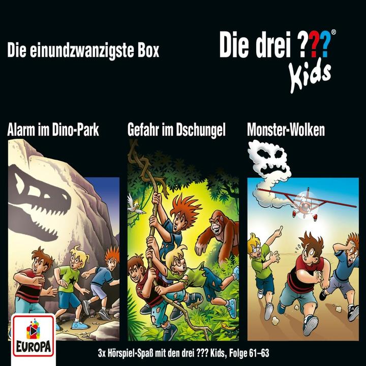 Die drei DREI FRAGEZEICHEN kids - 21 Box (F61-63) (Deutsch)