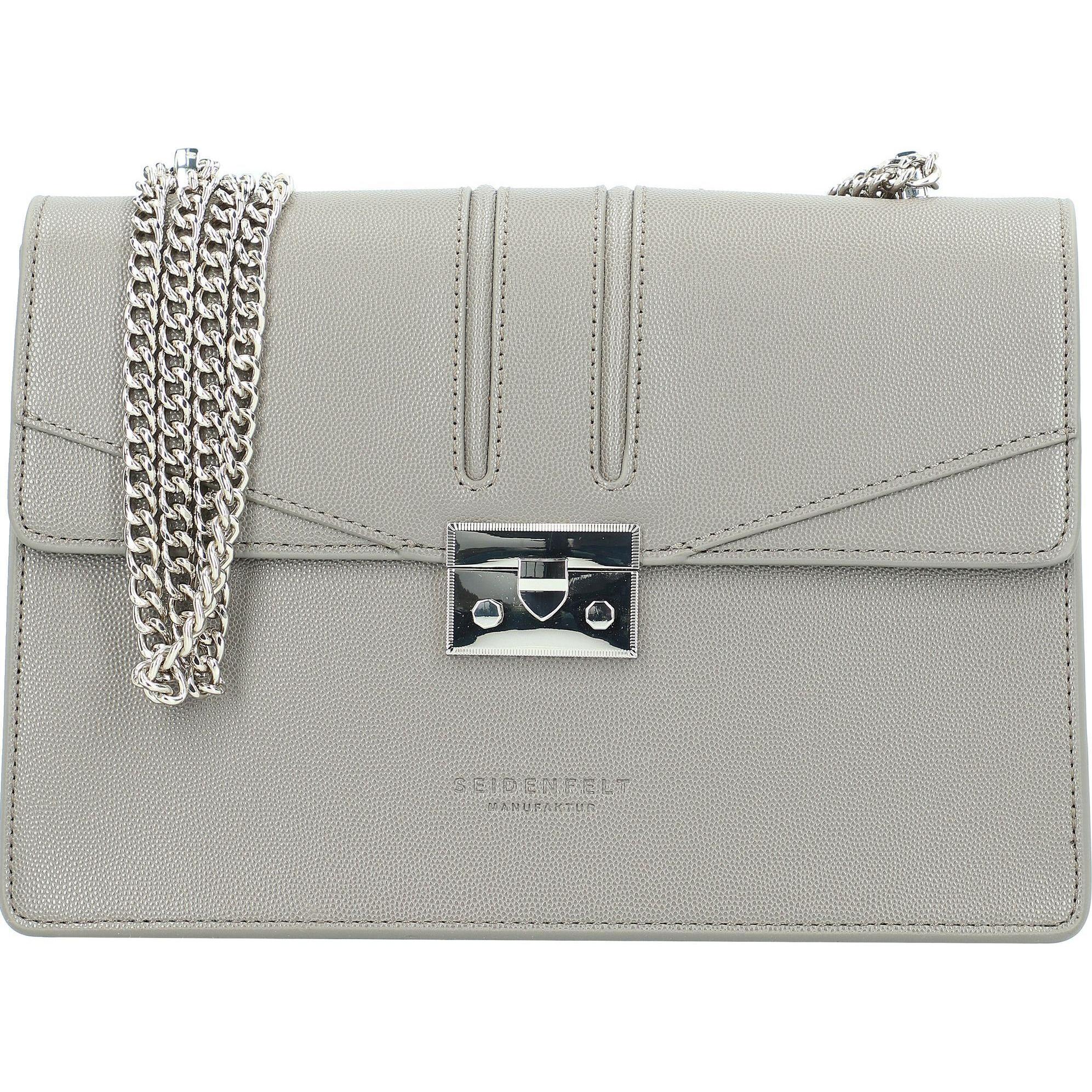 Seidenfelt, Handtasche, Roros Big Umhängetasche 25 cm, Grau