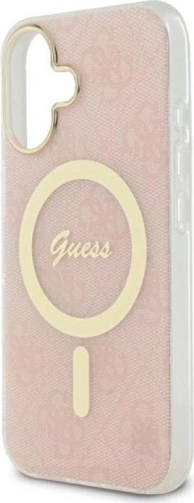 Produktbild Guess GUHMP16MH4STP iPhone 16 Plus 6.7" różowy/pink hardcase IML 4G MagSafe (Apple iPhone 16 Plus)