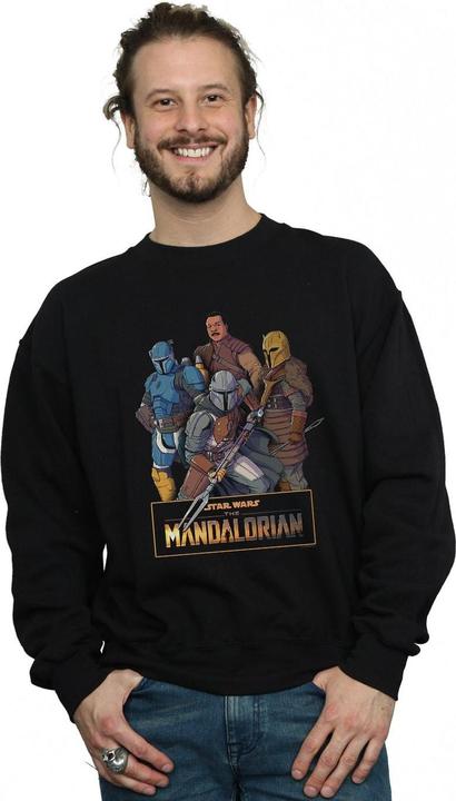 Image du produit Star Wars - Sweat THE MANDALORIAN CHARACTER COLLAGE - Homme (5XL)
