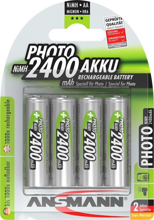 Ansmann AA (4 pcs., AA, 2400 mAh)