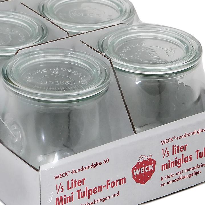 Productafbeelding Weck Tulpenform (8 Pcs., 0.22 l)