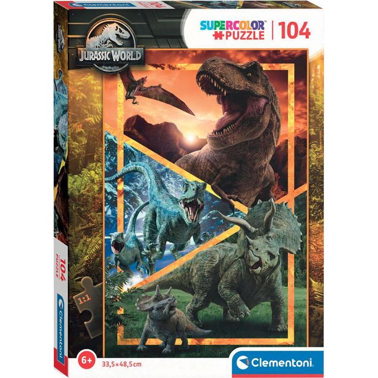 Clementoni Puzzle Jurassic World gS (104 Teile)