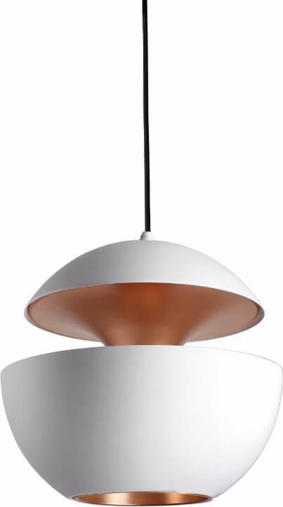 DCW éditions Here Comes The Sun Pendelleuchte Ø450 Weiss/Kupfer (E27)