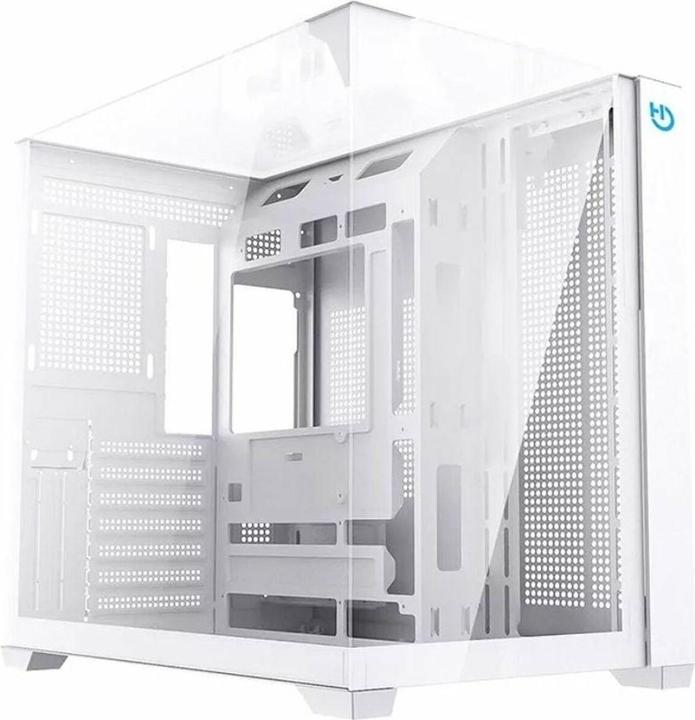 Produktbild Hiditec Sky Tower Transparent Silber (ATX, ITX, mATX)