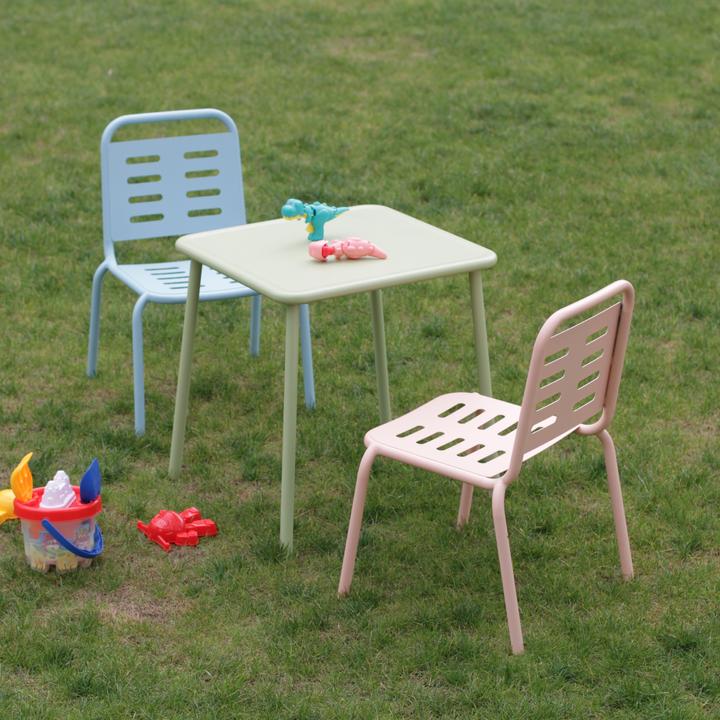 Produktbild Casa.Pro Kindersitzgruppe Etroubles 3-tlg. Stahl Mehrfarbig