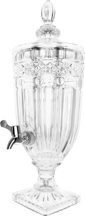 Glassware Glas-Saftspender mit Mandala-Muster 3L