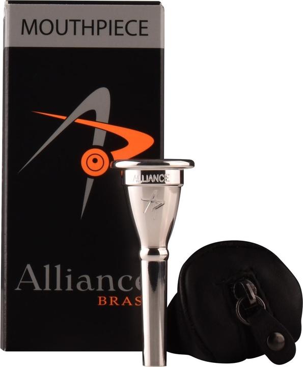 Actual product image Alliance WA82-7 French horn mouthpiece, silver-plated