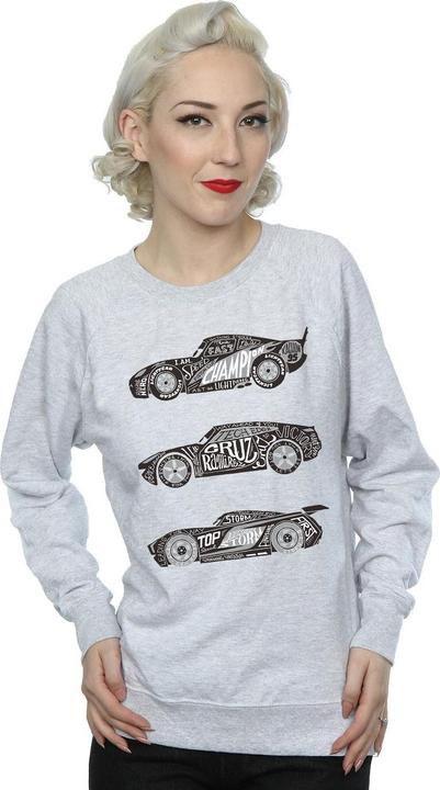 Produktbild Disney Cars Text Racers Sweatshirt (XL)