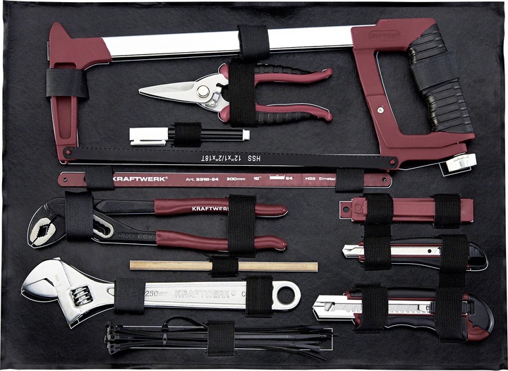 Actual product image Kraftwerk Professional aluminium tool case (263 pieces)