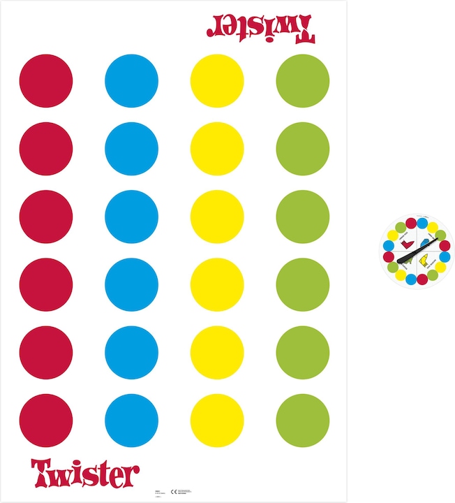Actual product image Hasbro Gaming Twister (German)