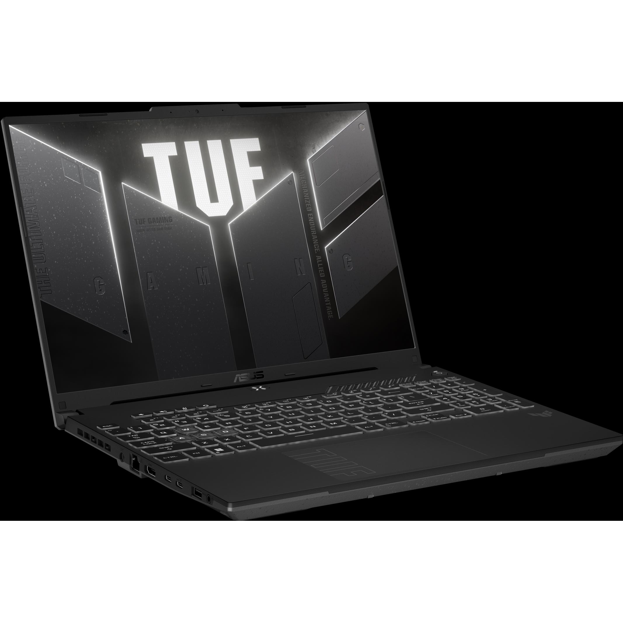 ASUS TUF Gaming A16 (16", AMD Ryzen 5 7535HS, 16 GB, 1000 GB, DE), Notebook, Grau