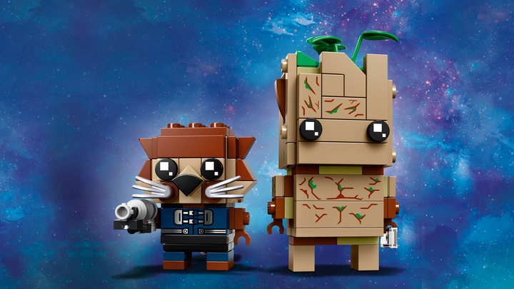 Actual product image LEGO Groot and Rocket (41626, LEGO Brickheadz)