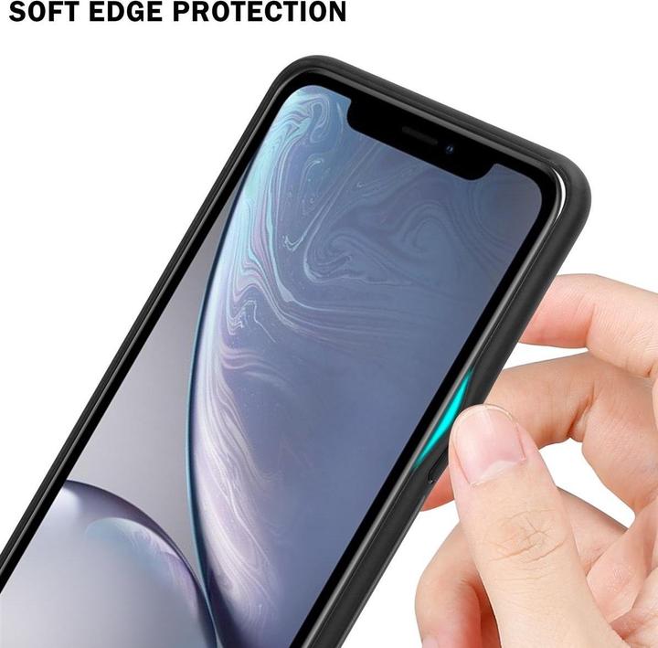 Produktbild Cadorabo TPU Gestreiftes Glas Cover (Apple iPhone XR)