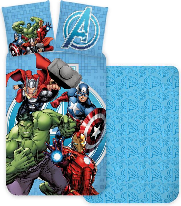Actual product image BrandMac Bed Linen - Junior Size 100x140 cm - Avengers (1000928) (100 x 140 cm)
