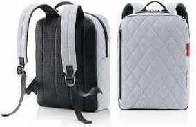 Produktbild reisenthel Rucksack Backpack M rhombus 13 l, Hellgrau (13 l)