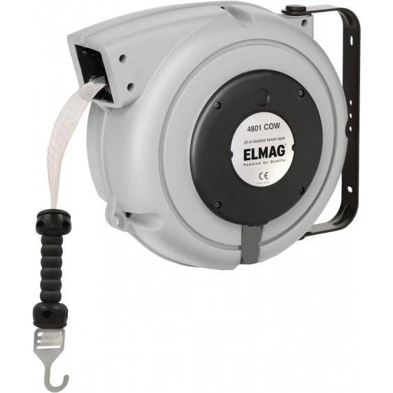 Elmag, Accessori per utensili pneumatici, - Autom. Aufroller als Weidezaunöffner 4801 COW REEL, inkl. 20 m Elektroband