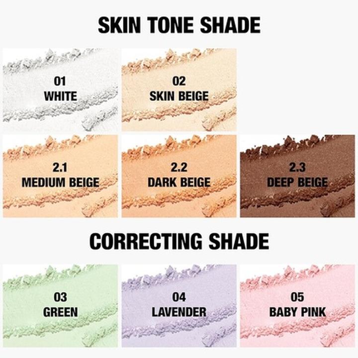 Produktbild Tfit Translucent Set Finishing Powder Sebum Control Face Loose Powder Matte (Transparent, White)