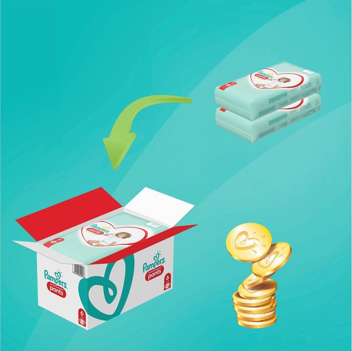 Produktbild Pampers Premium Protection Pants (Gr. 6, Monatsbox, 116 Stk.)