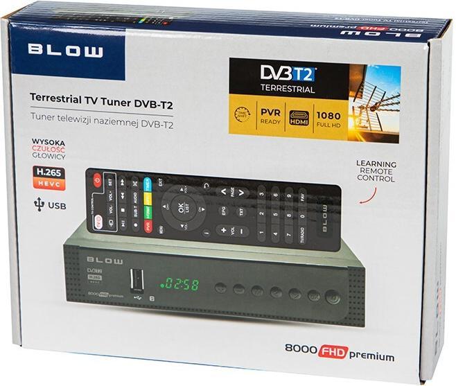 Actual product image Blow DVB-T2 8000FHD Premium Tuner