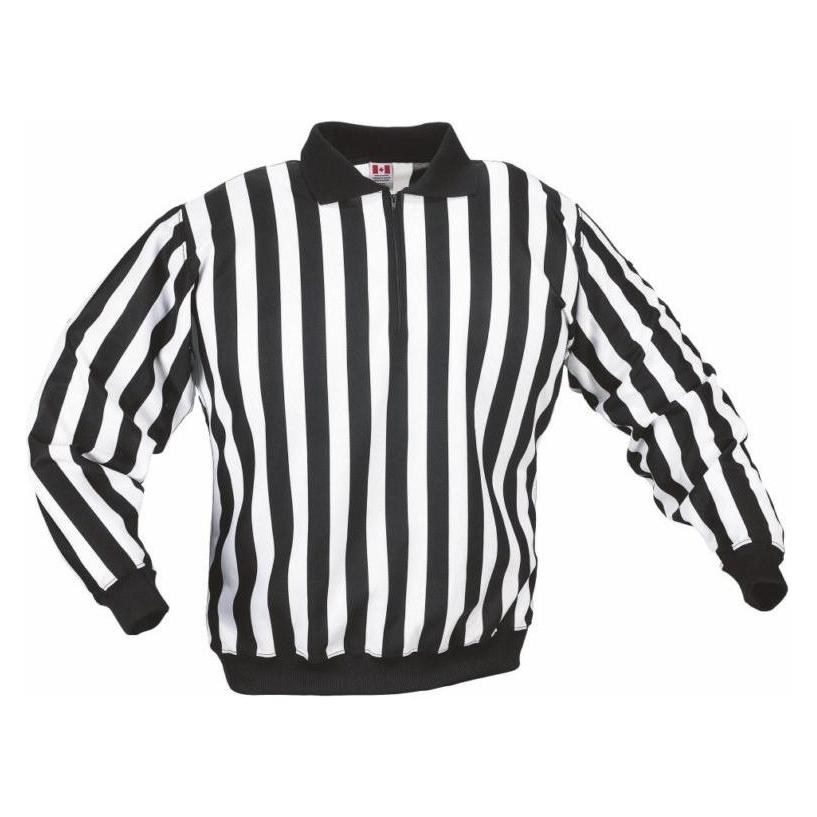 Ccm, Herren, Sportshirt, Jacke Referee (48, L), Weiss, Mehrfarbig, Schwarz, L, 48