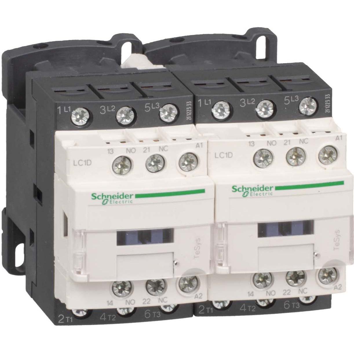 Schneider Electric REVERSING CONTACTOR 575VAC 25A IEC, Relais