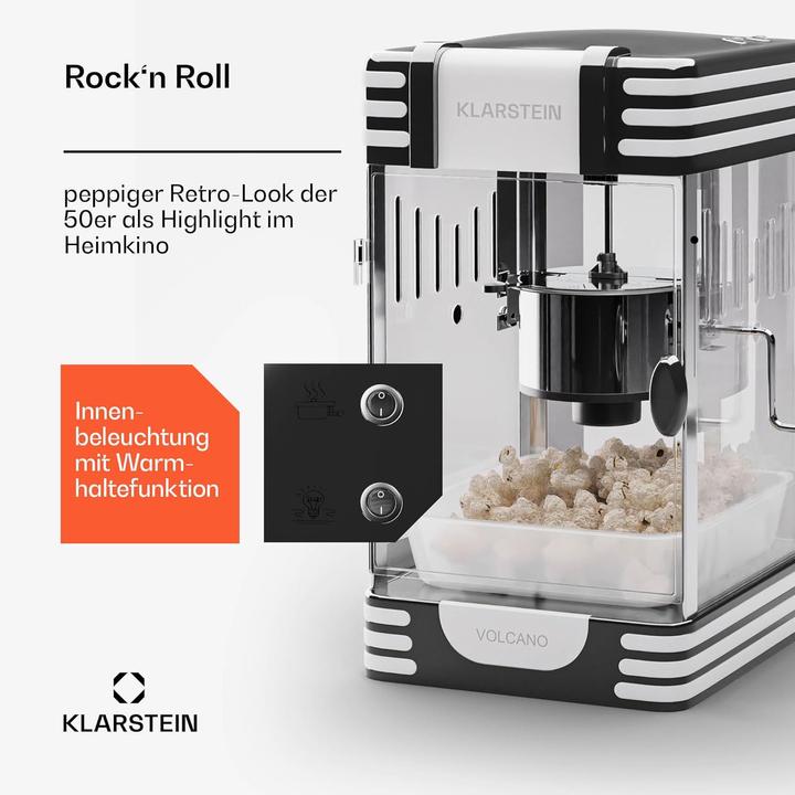 Actual product image Klarstein Popcorn machine