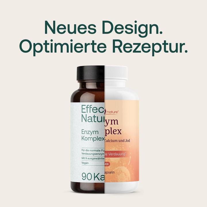 Image du produit Effective Nature Enzym Komplex mit Calcium (90 pièce(s), Capsules)
