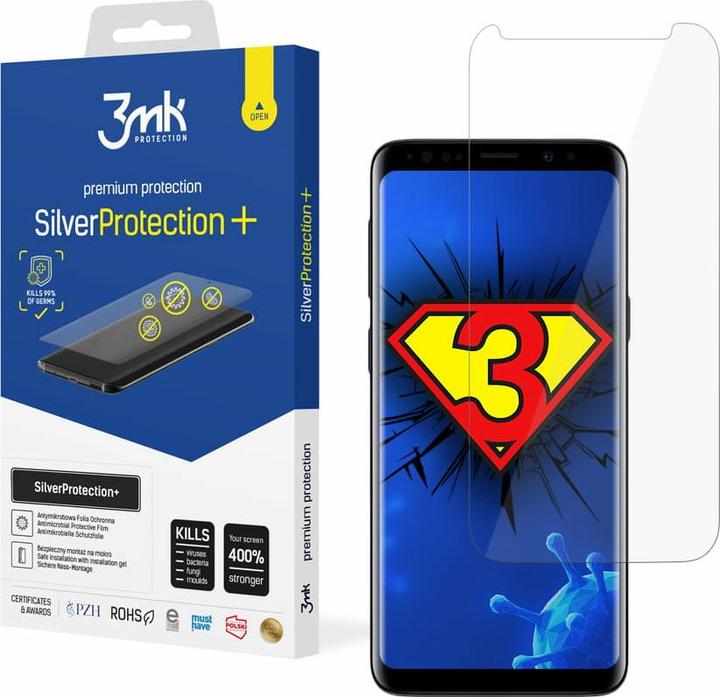 Produktbild 3MK protective film Silver Protection+ for Samsung Galaxy S9 Plus (1 Stk., Samsung Galaxy S9+)