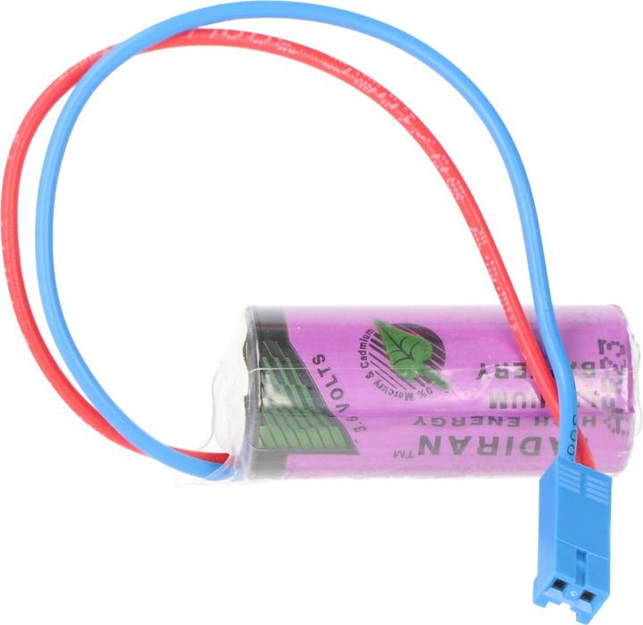 Actual product image Tadiran Battery SL-361 /S Standard, New + DUBOX-FCI-65240-002-2P (2/3 AA, 1600 mAh)