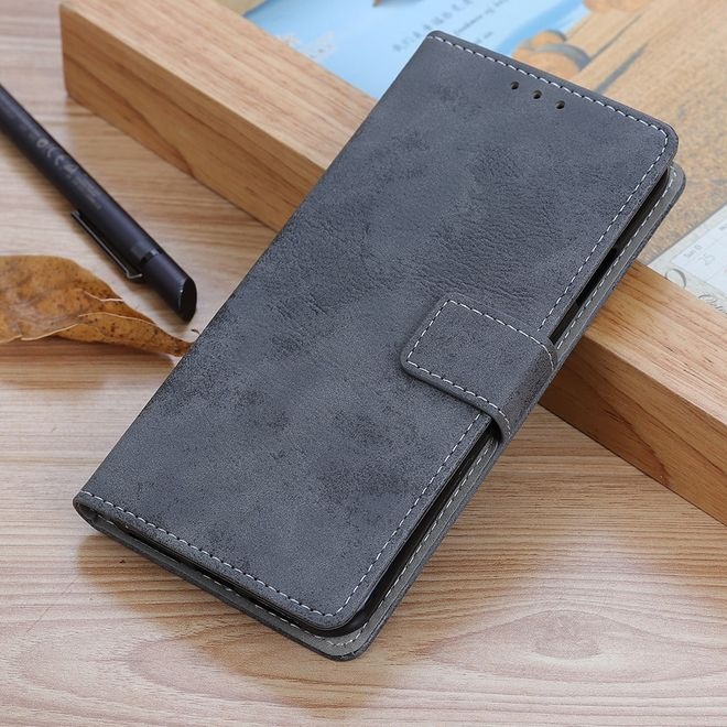 Produktbild MU Style Vintage Leder Bookcover Series (Samsung Galaxy S22+)