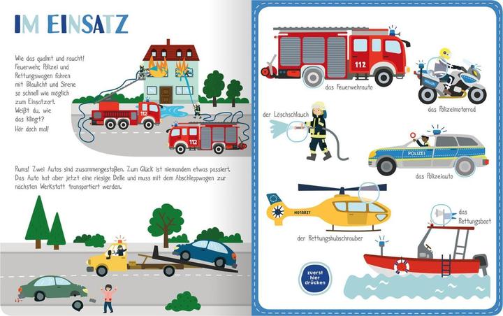 Actual product image Mein kunterbuntes Soundbuch - Fahrzeuge (German)