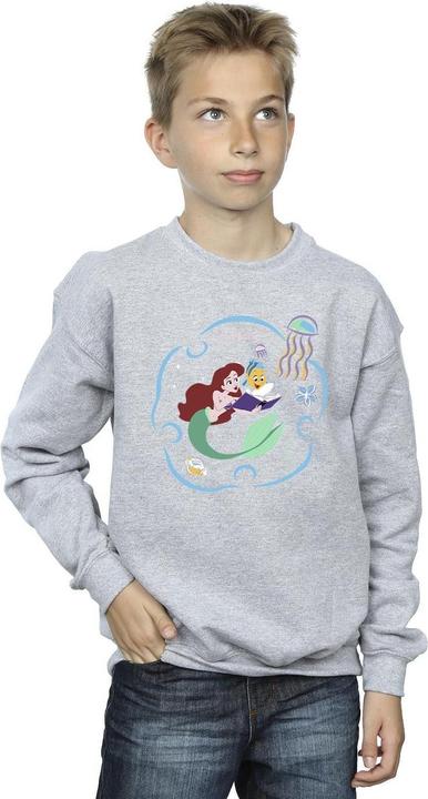 Produktbild Disney The Little Mermaid Reading A Book Sweatshirt Jungen (116)