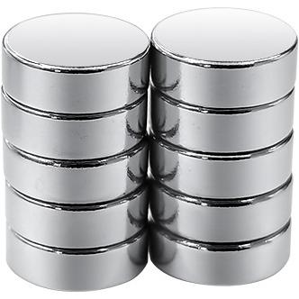 RS PRO, Magneti, Magnete in neodimio, disco, 9mm x 3mm