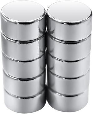 RS PRO Neodym Magnet, Scheibe, 8mm x 4mm