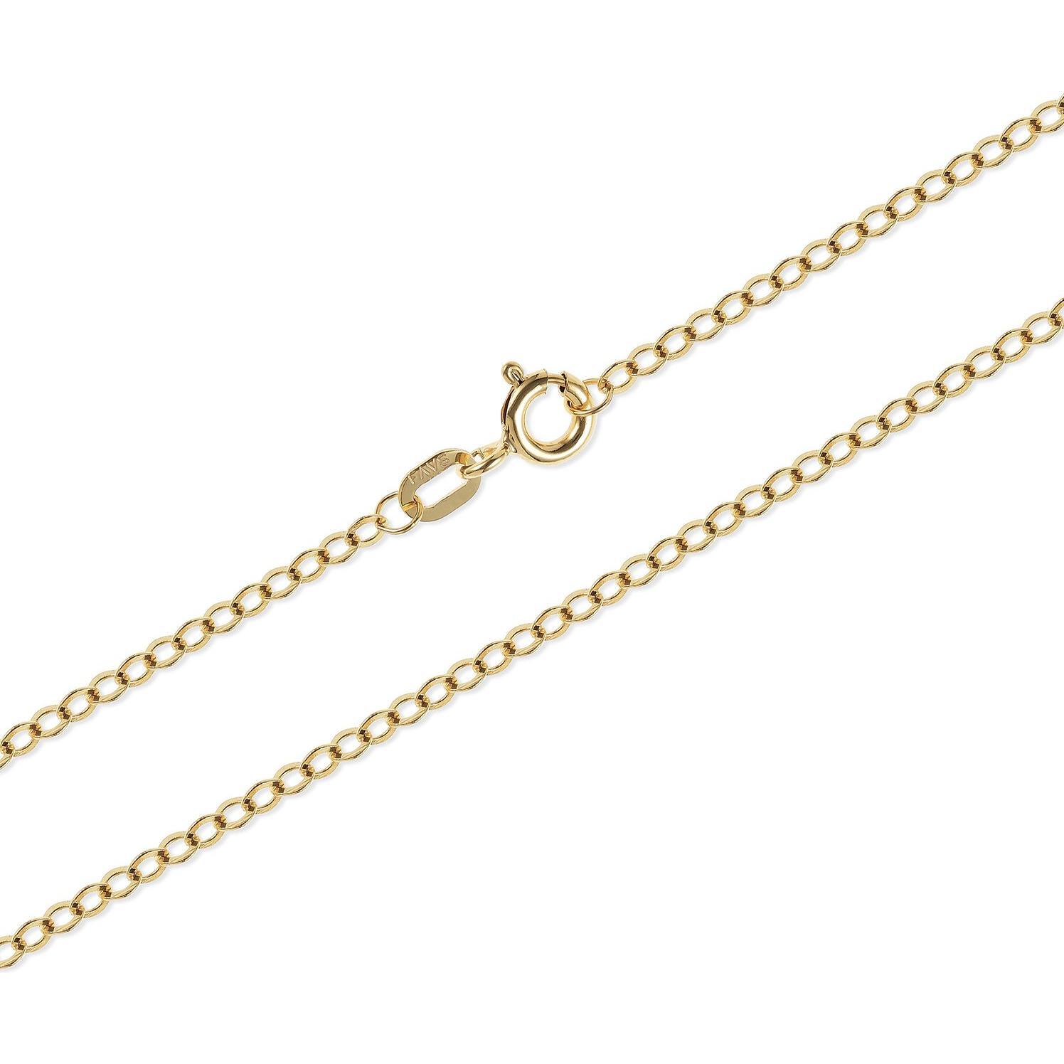 Thumbnail - Favs, Halsschmuck, Kette, (375er Gelbgold, 50 cm)