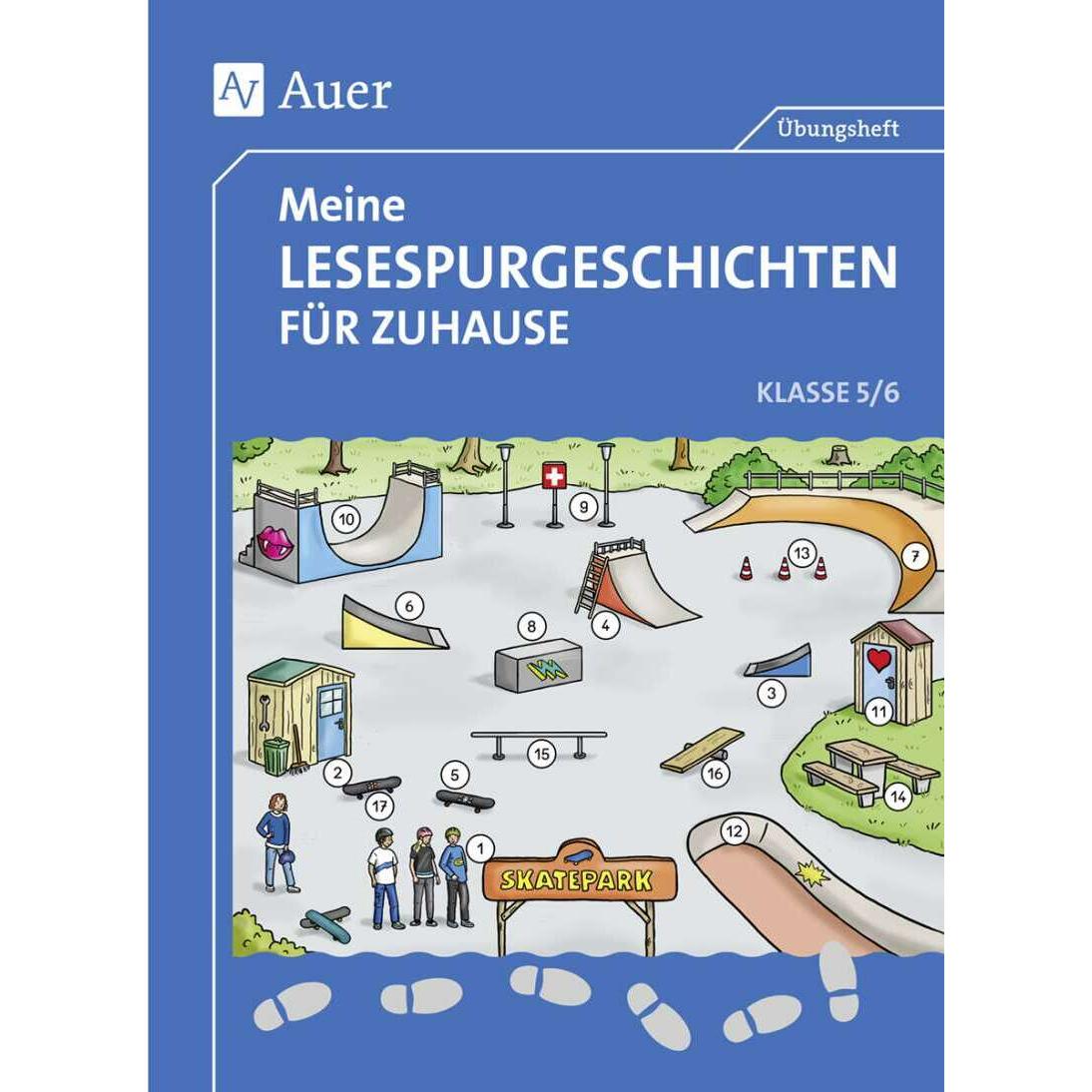 Meine Lesespurgeschichten für Zuhause - Klasse 5-6, Schulbücher von Julia Schlimok, Sven Rook