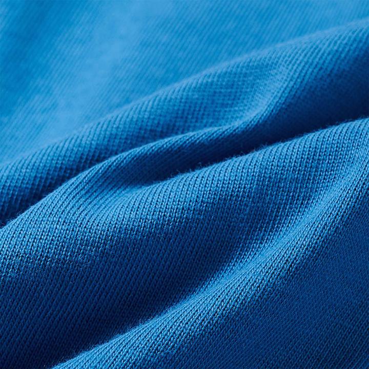 Produktbild vidaXL Kinder-Langarmshirt Petrolblau 116,Material: 100
