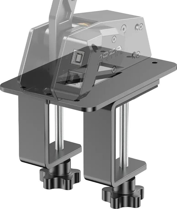 Actual product image Moza Handbrake and Shifter table clamp