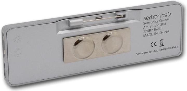 Produktbild Sertronics LED-Namensschild 11 x 44 Pixel, USB (Elektronikkit)