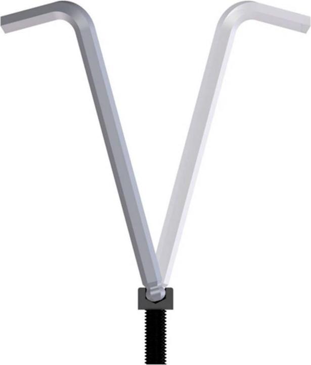 Produktbild Gedore H 42 KEL-88 Winkelschraubendreher-Satz XL Kugelkopf im Halter 8-teilig 2-10 mm